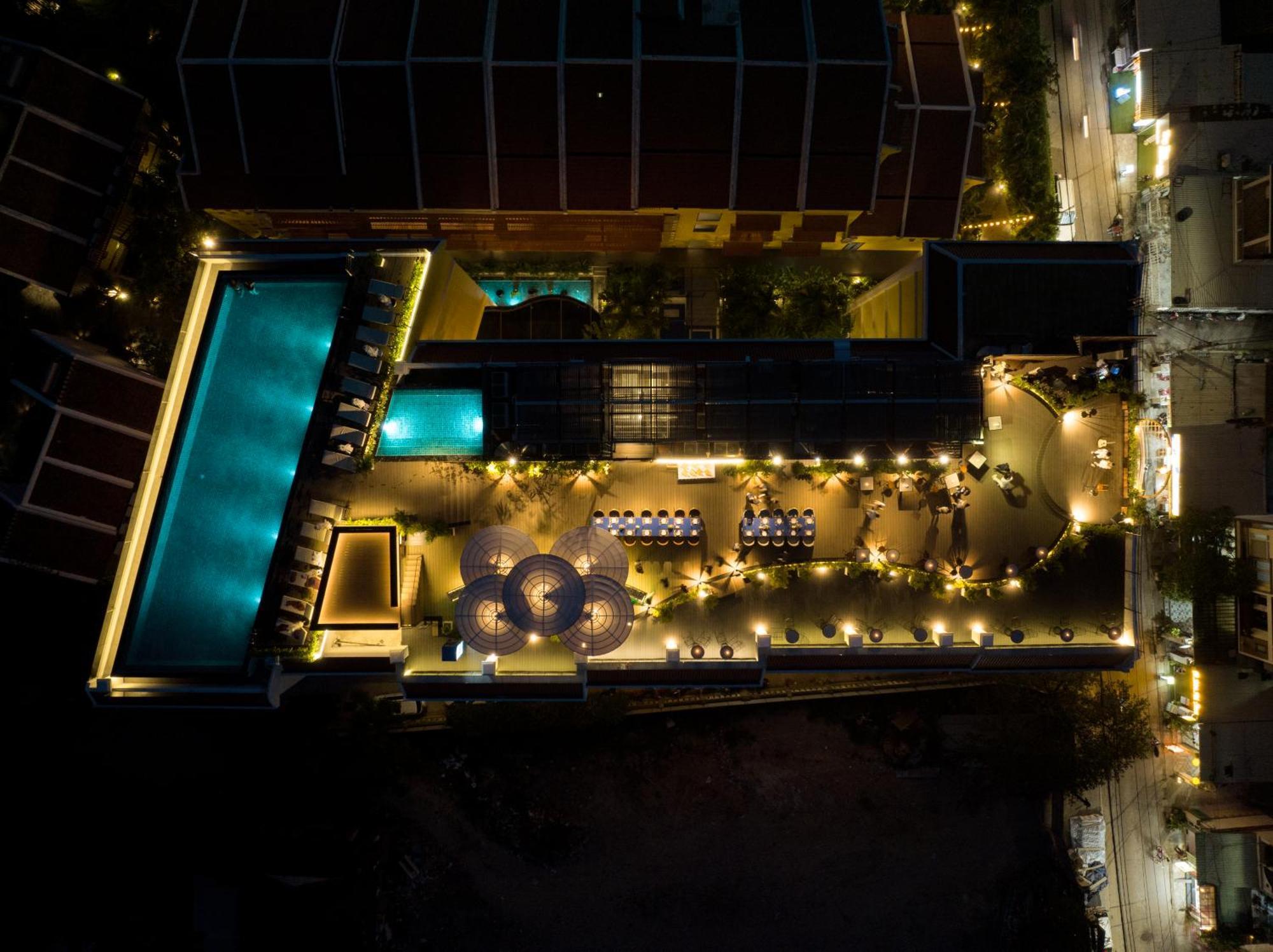 Bel Marina Hoi An Resort Zewnętrze zdjęcie Aerial view of the hotel